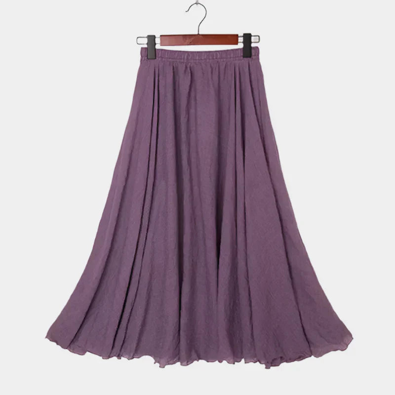 Falda Chic de Cintura Alta