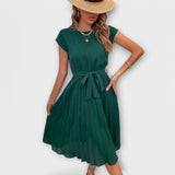 Shira™ | Vestido Midi Plisado para el Verano