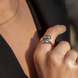 Anillo de gran volumen