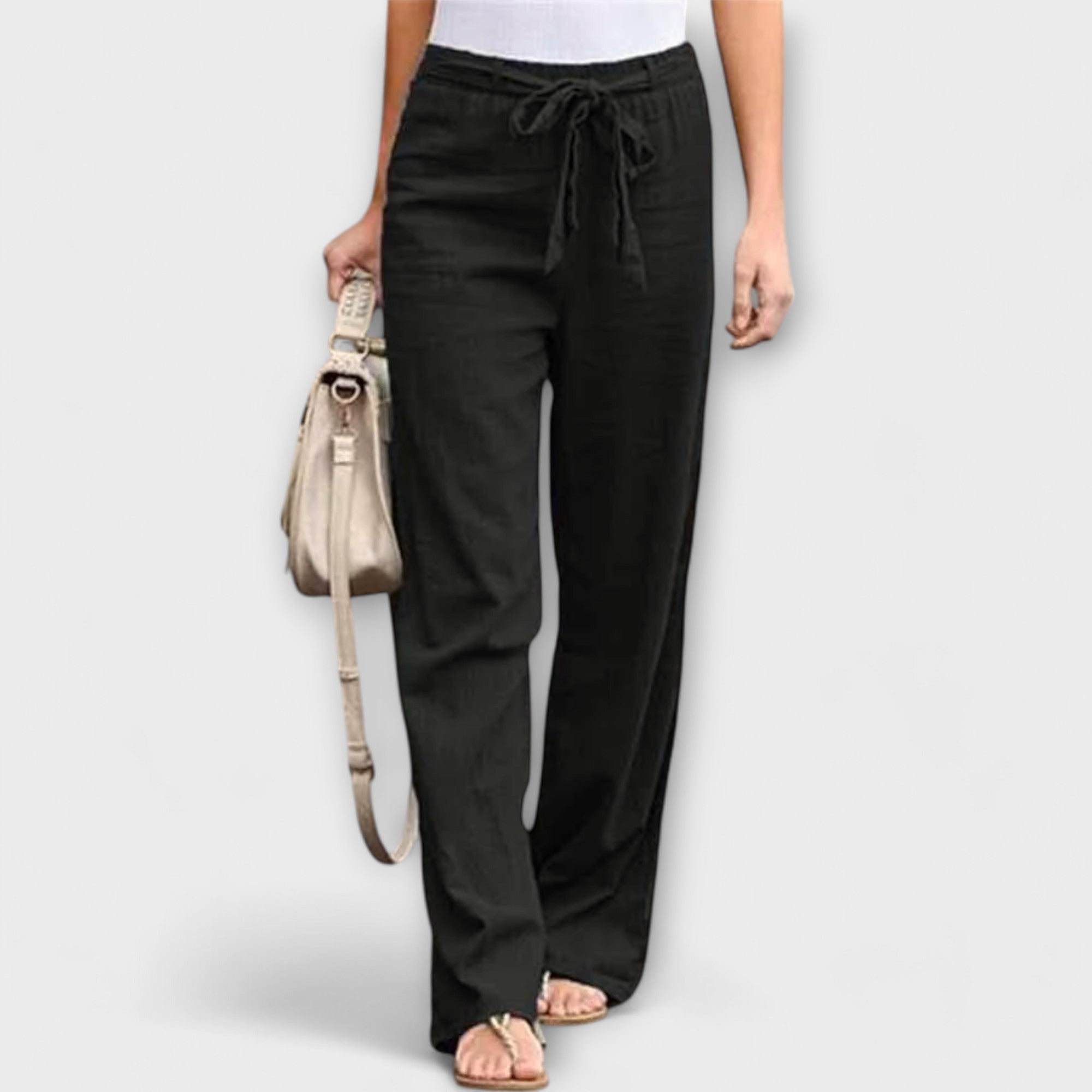 Lorena - Ligeros Pantalones de Lino
