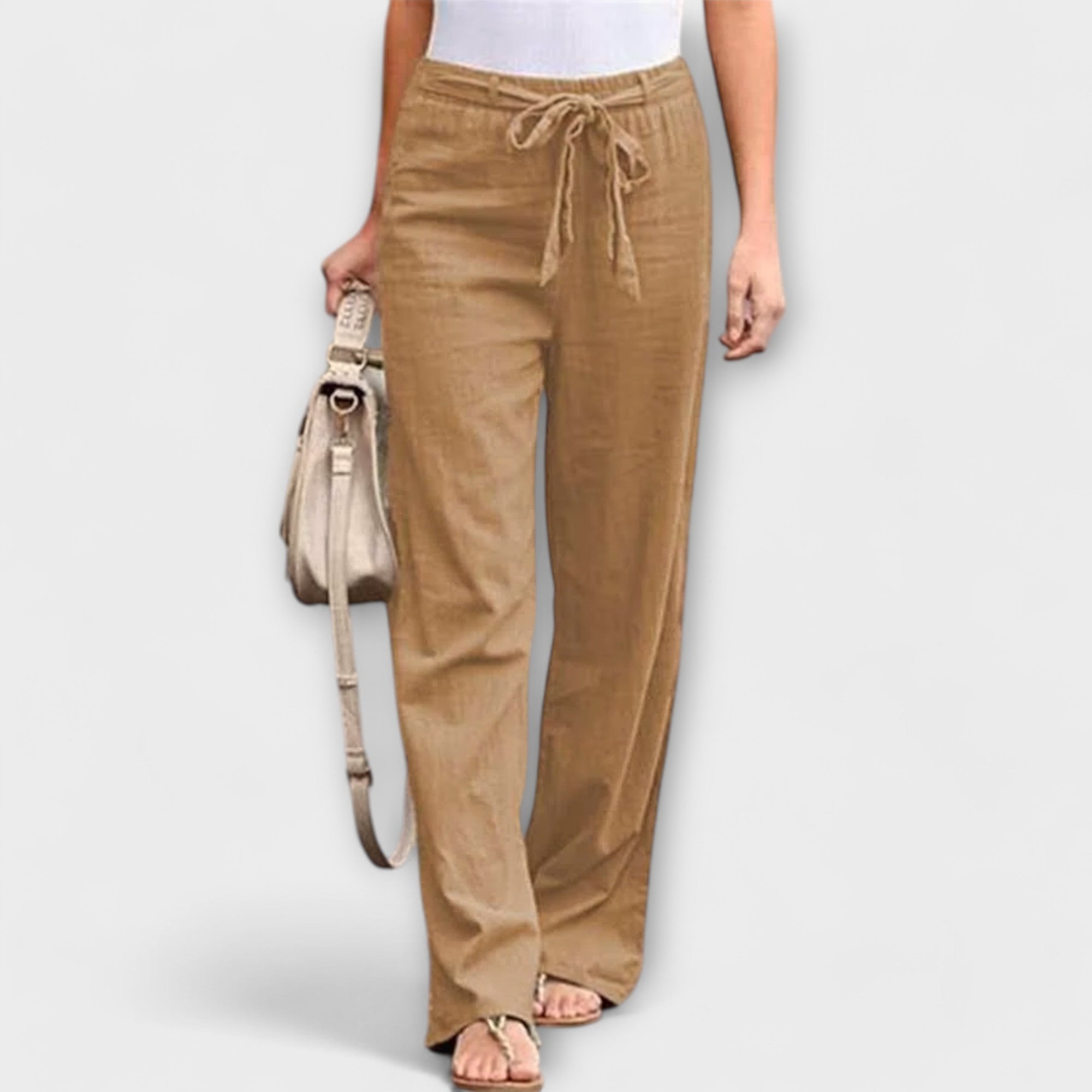 Lorena - Ligeros Pantalones de Lino