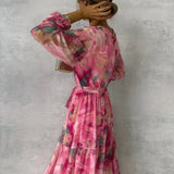 Hazel™ | Vestido Cruzado con Diseño Floral