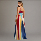 La Scintilla | Vestido Maxi de Colores Brillantes