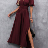 Eterna - Elegante Vestido Maxi Negro