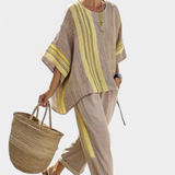 Lorena - Conjunto Bohemio de Lino y Bambú