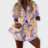 Inês - Conjunto con Estampado de Leopardo