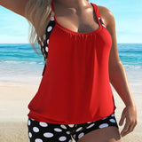 Nuria | Tankini de dos piezas con diseño fluido