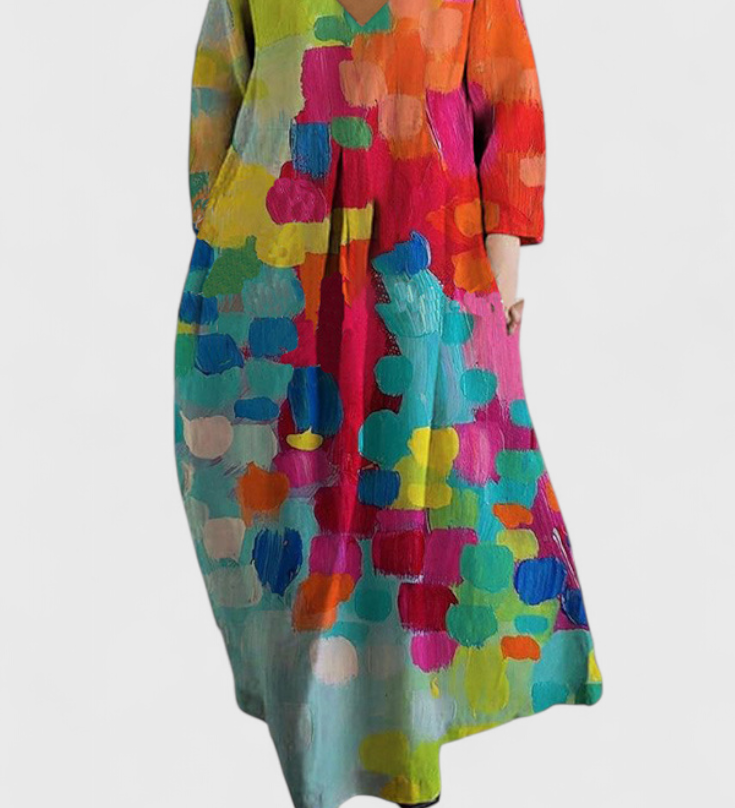 Ana - Vestido Ligero con Estampado