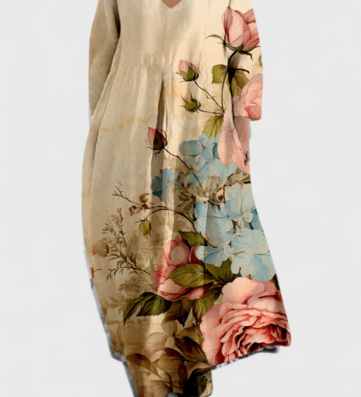 Ana - Vestido Ligero con Estampado
