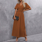 Eterna - Elegante Vestido Maxi Negro