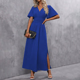 Eterna - Elegante Vestido Maxi Negro