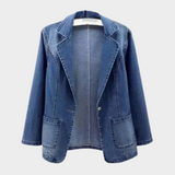 Chaqueta de mezclilla sofisticada
