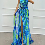 Mia™ | Vestido Drapé Colorido