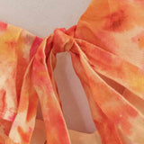 Yafit™ | Vestido Floral con Detalles de Volantes