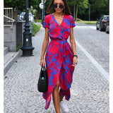 Amélia - Vestido Midi con Estampado Floral