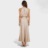 Alba - Vestido de Satén Elegante