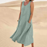 La Scintilla | Vestido Maxi Chloé de Confort Natural