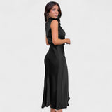 Alba - Vestido de Satén Elegante