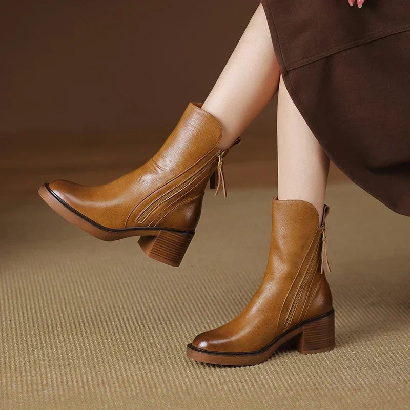 Clara - Botas de Cuero