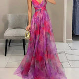 La Scintilla | Vestido Maxi Floral con Elegancia
