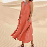 La Scintilla | Vestido Maxi Chloé de Confort Natural