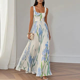 Oriah™ | Floral A-Line Maxi Dress