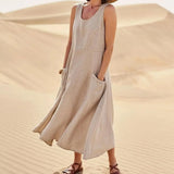 La Scintilla | Vestido Maxi Chloé de Confort Natural