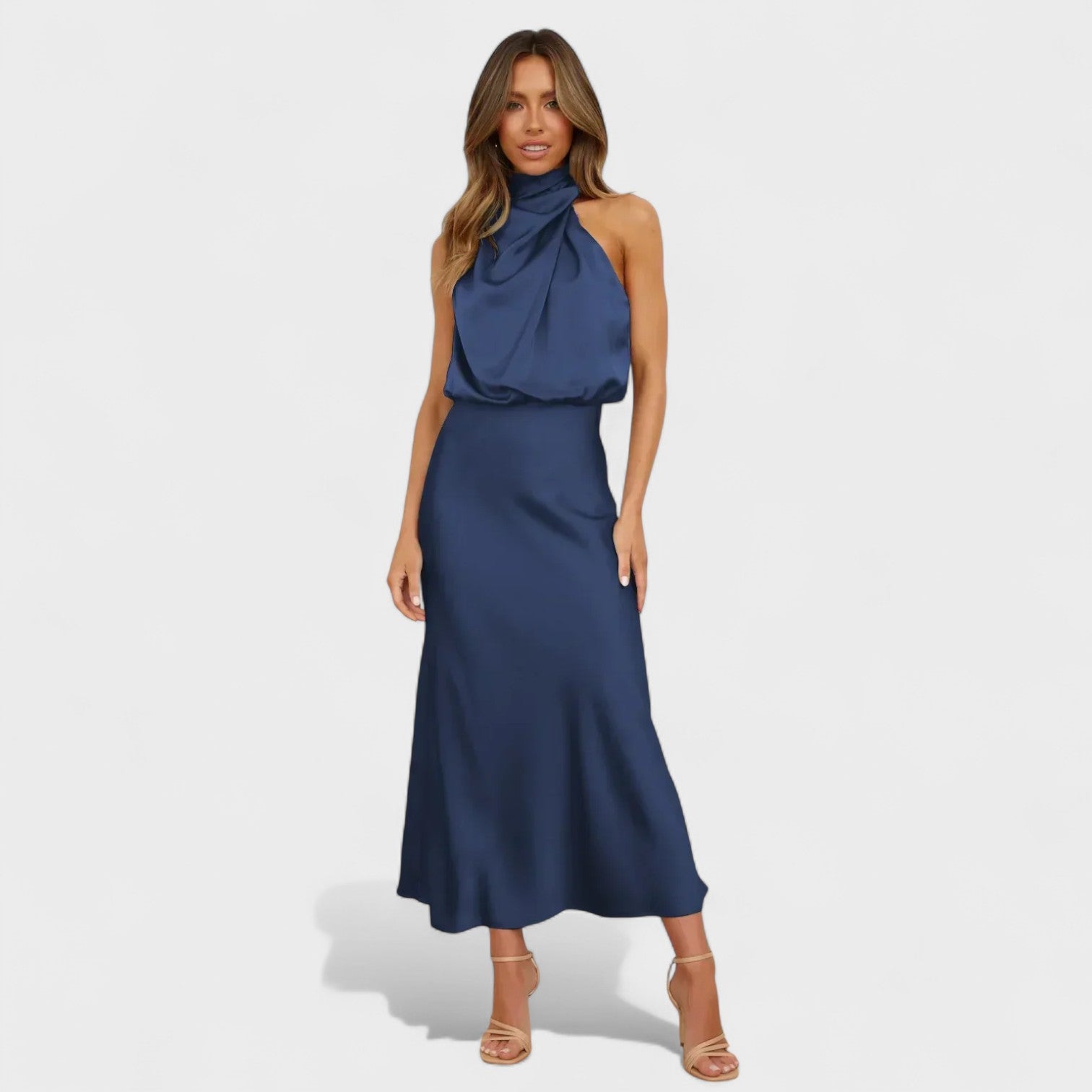 Alba - Vestido de Satén Elegante