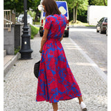 Amélia - Vestido Midi con Estampado Floral