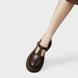Mary Janes - Elegante Zapato de Cuero