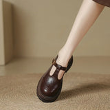 Mary Janes - Elegante Zapato de Cuero
