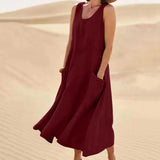 La Scintilla | Vestido Maxi Chloé de Confort Natural