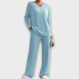 Daisy - Conjunto Lounge con Diseño Acanalado