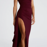 Omina™ | Vestido Maxi Luxe Strapless