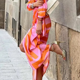 Amelia™ | Vestido Cruzado con Estampado