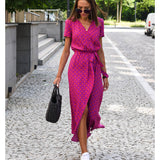 Amélia - Vestido Midi con Estampado Floral