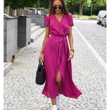Talia™ | Elegante Bata Floral con Escote en V