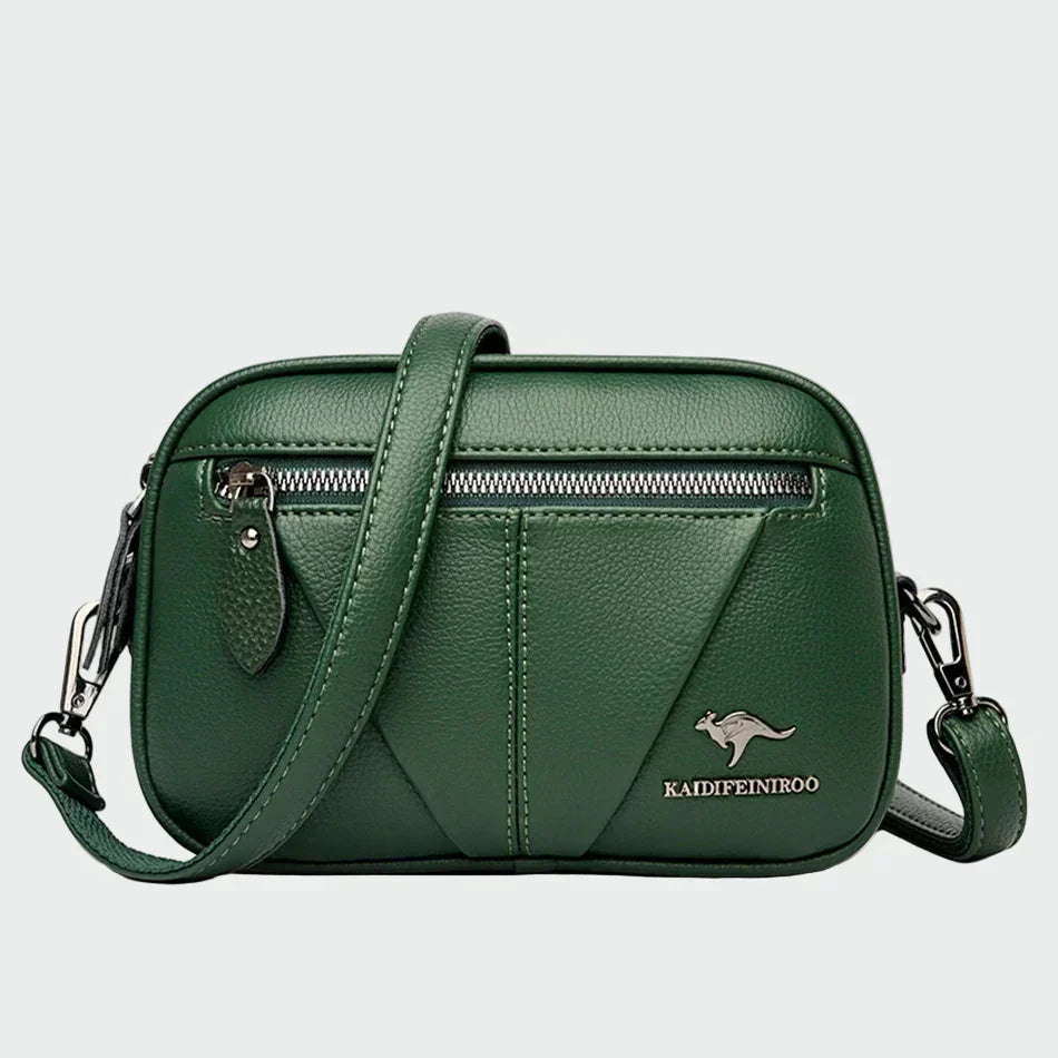 Accesorio de cuero con elegancia atemporal