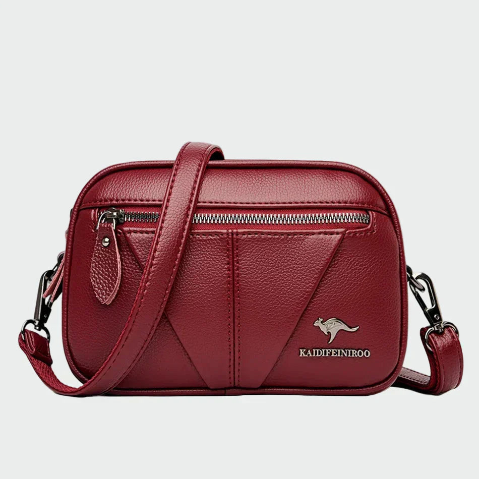 Accesorio de cuero con elegancia atemporal