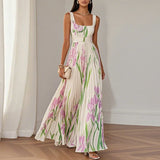 Oriah™ | Floral A-Line Maxi Dress