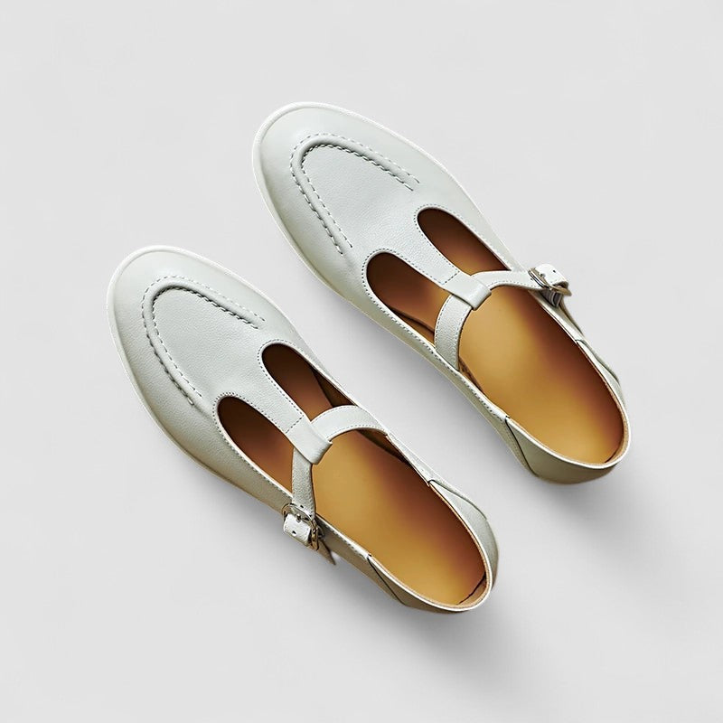 Camila - Zapatos Mary Jane Ortopédicos de Tacón Bajo