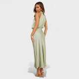 Alba - Vestido de Satén Elegante