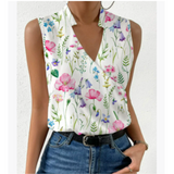 Salete - Blusa suave con escote en V