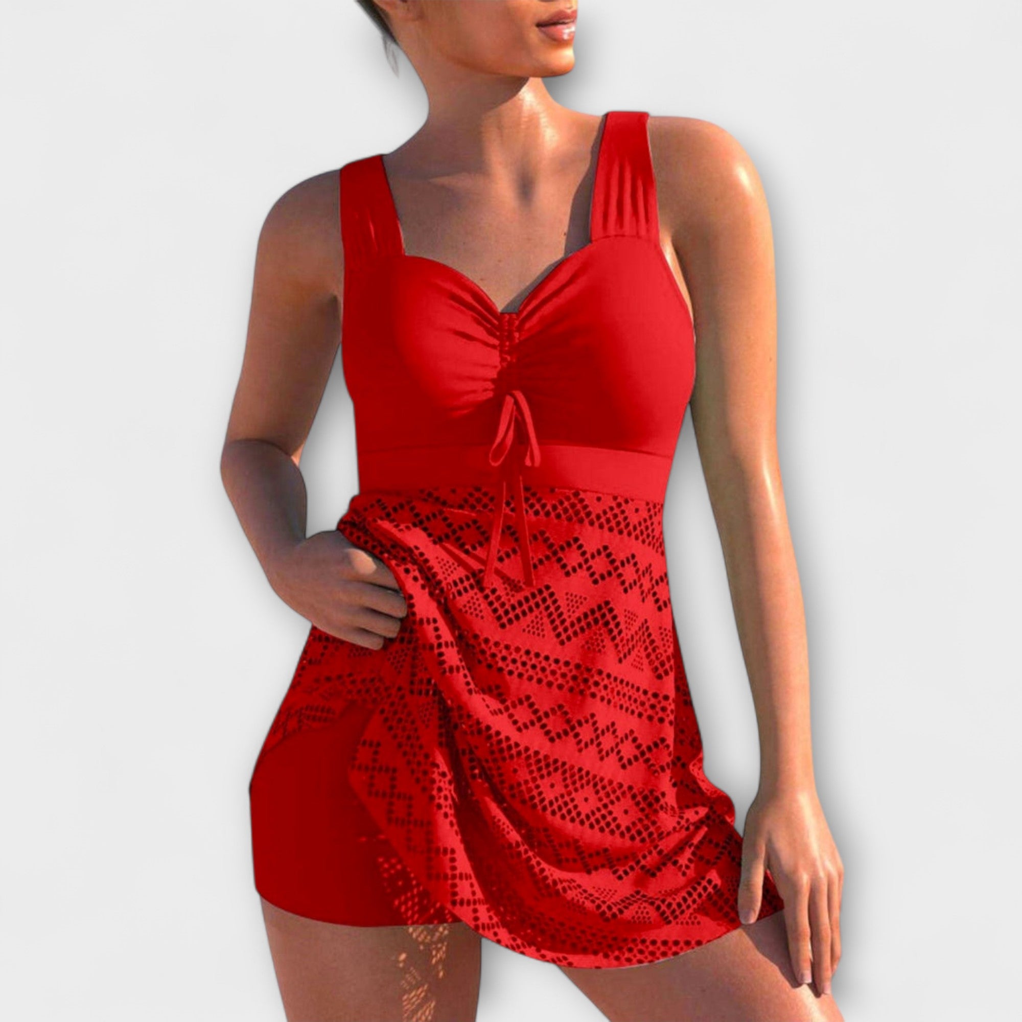 Isabela - Bikini de dos piezas con falda incorporada