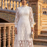 Carmona | Vestido de encaje para primavera