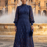 Carmona | Vestido de encaje para primavera