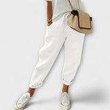 Bibi - Pantalones Casual de Lino con Estilo Moderno