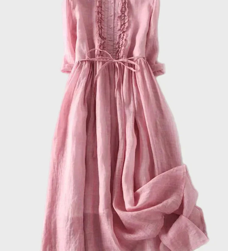 Vestido Largo de Estilo Minimalista