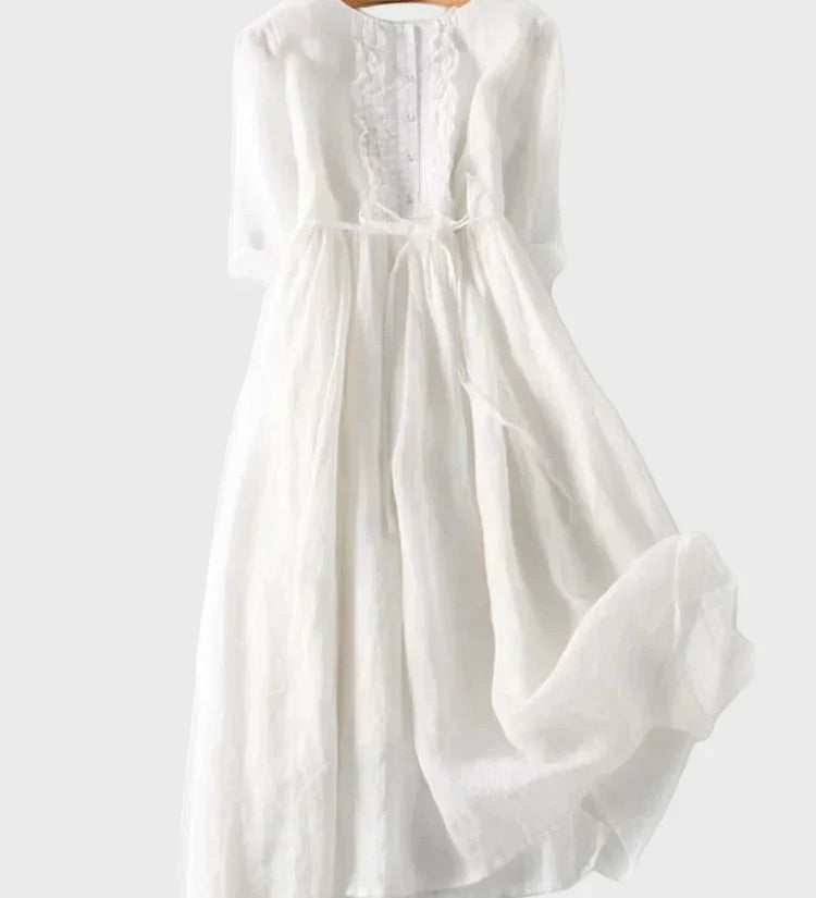 Vestido Largo de Estilo Minimalista