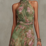 La Chispa | Elegante Vestido Largo Floral Élise